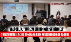 Turizm Haftası Açılış Programı İl Halk Kütüphanesinde Yapıldı