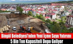 Bingöl Belediyesi'nden Yeni İçme Suyu Yatırımı