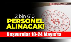 GSB 2 Bin 610 Sözleşmeli Personel Alacak