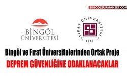 Bingöl ve Fırat Üniversitelerinden Ortak Proje