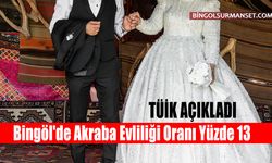 TÜİK Açıkladı: Bingöl'de Akraba Evliliği Oranı Yüzde 13