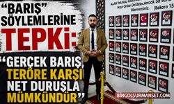 Şehit Gazi-Sen Bingöl İl Başkanı Kebude'den "Barış" Söylemlerine Tepki