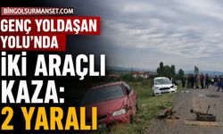 Genç Yoldaşan Yolu'nda İki Araçlı Kaza: 2 Yaralı