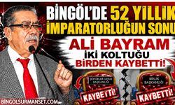 Bingöl'de 52 Yıllık İmparatorluğun Sonu: Ali Bayram İki Koltuğu Birden Kaybetti