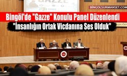 Bingöl'de "Gazze" Konulu Panel Düzenlendi