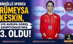 Rümeysa Keskin, U15 Avrupa Güreş Şampiyonası'nda 3. Oldu