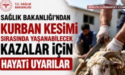 Kurban Kesimi Sırasında Yaşanabilecek Kazalar İçin Hayati Uyarılar