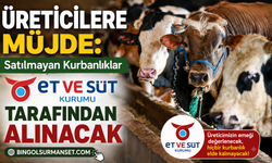 Üreticilere Müjde: Satılamayan Kurbanlıkları Et ve Süt Kurumu Alacak