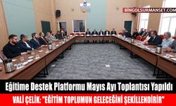 Eğitime Destek Platformu Mayıs Ayı Toplantısı Yapıldı