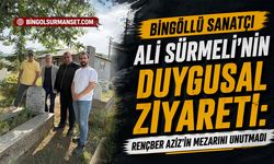 Ali Sürmeli’den Duygusal Ziyaret: Rençber Aziz’in Mezarını Unutmadı