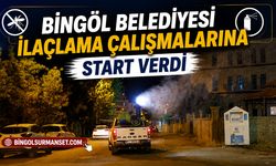 Bingöl Belediyesi İlaçlama Çalışmalarına Start Verdi