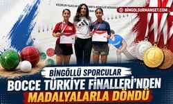 Bingöllü Sporcular Bocce Türkiye Finalleri'nden Madalyalarla Döndü