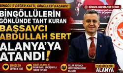 Bingöllülerin Çok Sevdiği Başsavcı Sert Alanya’ya Atandı