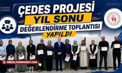 ÇEDES Projesi Yıl Sonu Değerlendirme Toplantısı Yapıldı
