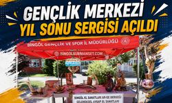Gençlik Merkezi Yıl Sonu Sergisi Açıldı