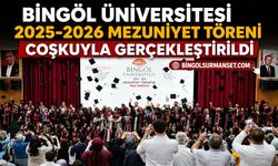 Bingöl Üniversitesi'nde Mezuniyet Coşkusu