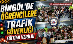 Bingöl’de Öğrencilere Trafik Güvenliği Eğitimi Verildi