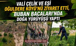 Vali Çelik Buban Bacaları’nda Doğa Yürüyüşü Yaptı