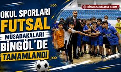 Okul Sporları Futsal Müsabakaları Bingöl'de Tamamlandı