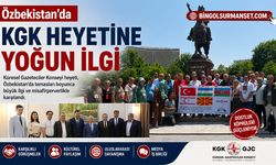 Özbekistan’da KGK Heyetine Yoğun İlgi