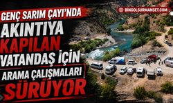Sarım Çayı’nda Akıntıya Kapılan Vatandaş İçin Arama Çalışmaları Sürüyor