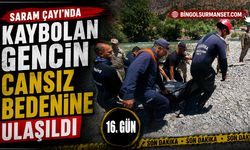 Sarım Çayı’nda Kaybolan Gencin Cansız Bedenine Ulaşıldı