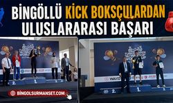 Bingöllü Kick Boksçulardan Uluslararası Başarı