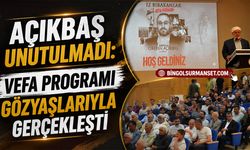 Açıkbaş Unutulmadı: Vefa Programı Gözyaşlarıyla Gerçekleşti