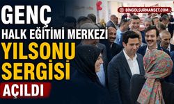 Genç Halk Eğitimi Merkezi Yılsonu Sergisi Açıldı