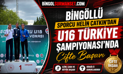 Helin Çatkın’dan U16 Türkiye Şampiyonası’nda Çifte Başarı