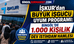 İŞKUR'dan Bingöl’de 1.000 Kişilik Dev İstihdam Hamlesi