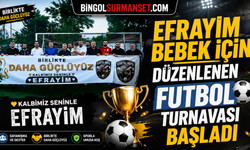 Efrayim Bebek İçin Düzenlenen Futbol Turnuvası Başladı