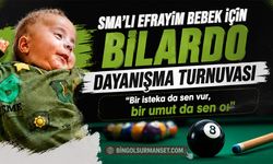 SMA’lı Efrayim Bebek İçin Bilardo Dayanışma Turnuvası Düzenleniyor