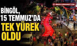 Bingöl, 15 Temmuz’da Tek Yürek Oldu: “İrade Bizim, Zafer Bizim”