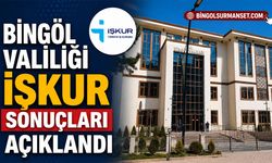 Bingöl Valiliği İŞKUR Sonuçları Açıklandı