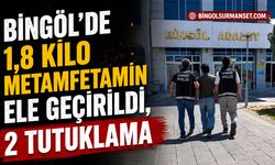Bingöl’de 1,8 Kilo Metamfetamin Ele Geçirildi, 2 Tutuklama