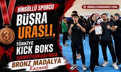Bingöl'e Türkiye Kick Boks Şampiyonası’nda Bronz Madalya