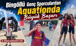 Bingöllü Genç Sporculardan Aquatlonda Büyük Başarı