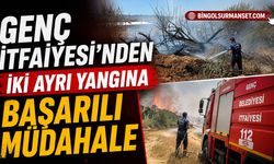 Genç İtfaiyesi’nden İki Ayrı Yangına Başarılı Müdahale