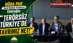 HÜDA PAR Genel Başkan Yardımcısı Emiroğlu: “Terörsüz Türkiye’de Tavrımız Net!”