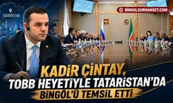 Kadir Çintay, TOBB Heyetiyle Tataristan’da Bingöl’ü Temsil Etti