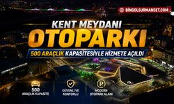 Kent Meydanı Otoparkı 500 Araçlık Kapasitesiyle Hizmete Açıldı