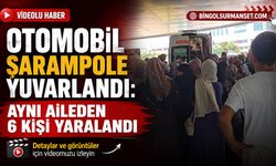 Otomobil Şarampole Yuvarlandı: Aynı Aileden 6 Kişi Yaralandı