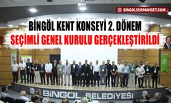 Bingöl Kent Konseyi 2. Dönem Seçimli Genel Kurulu Gerçekleştirildi