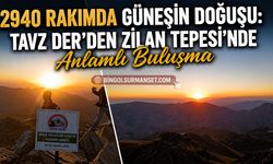 TAVZ Der’den 2.940 Rakımlı Zilan Tepesi’nde Anlamlı Buluşma