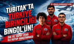 TÜBİTAK’ta Türkiye Birinciliği Bingöl’ün