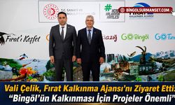 Vali Çelik, Fırat Kalkınma Ajansı’nı Ziyaret Etti