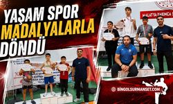 Yaşam Spor Madalyalarla Döndü