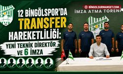 12 Bingölspor’da Transfer Hareketliliği: Yeni Teknik Direktör ve 6 İmza