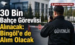 30 Bin Bahçe Görevlisi Alınacak: Bingöl'e de Alım Olacak